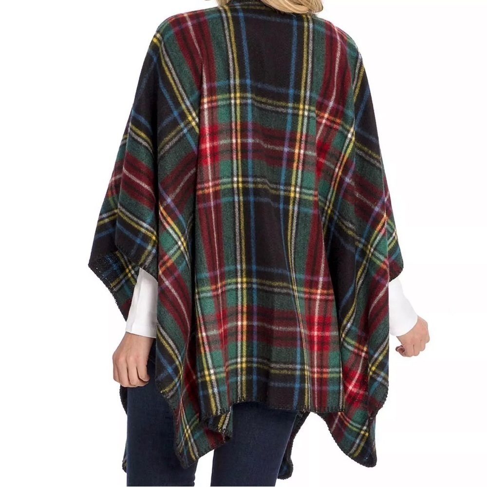 Woolrich Bristol Tartan Plaid Discontinued Soft Cozy Wrap NWOT - Picture 8 of 8
